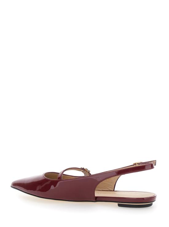 25FW 스튜어트 와이츠먼 플랫 슈즈 SL523S82 Bordeaux - STUART WEITZMAN