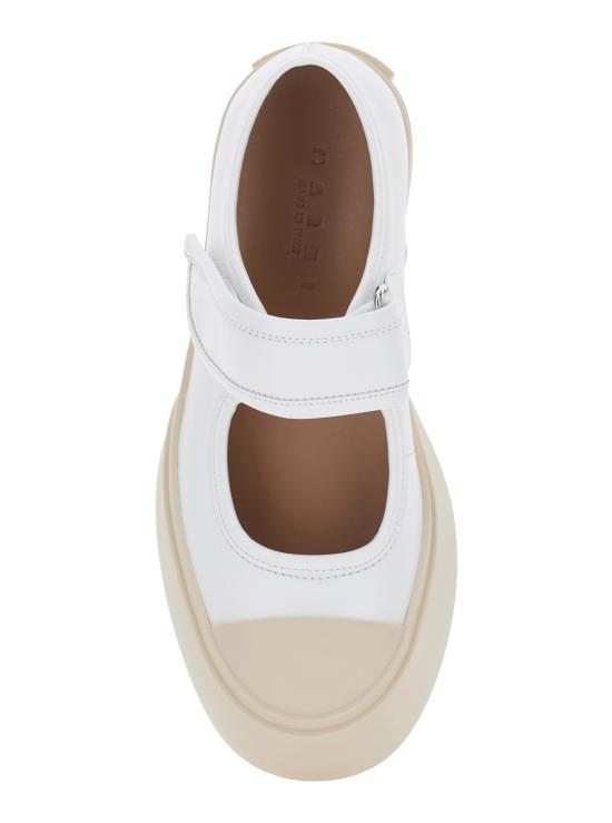 25FW 마르니 로퍼 SNZW003120P722600W01 White - MARNI