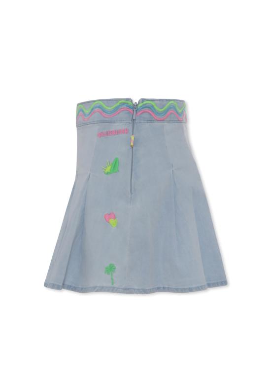  [키즈] 빌리블러쉬 스커트 U20140 Z04 DENIM - BILLIEBLUSH