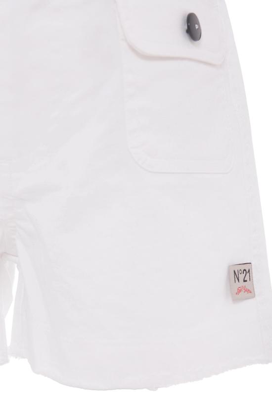  [키즈] 누메로벤투노 쇼츠/버뮤다 N21915 N0341 0N100 WHITE - N°21