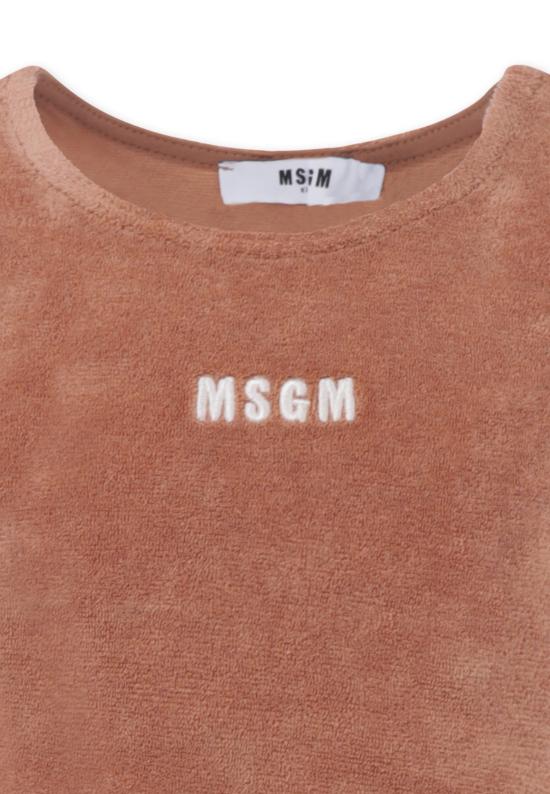  [키즈] 엠에스지엠 탑 S4MSJGTH164 090 BROWN - MSGM