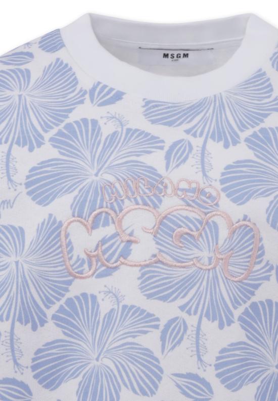  [키즈] 엠에스지엠 티셔츠 S4MSJGSW092 319 LIGHT BLUE - MSGM