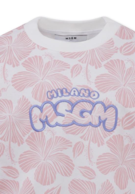  [키즈] 엠에스지엠 티셔츠 S4MSJGSW092 042 PINK - MSGM