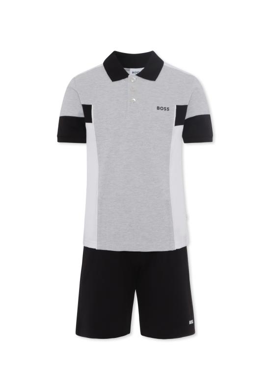  [키즈] 보스 트레이닝 웨어 J50753 A32 GREY