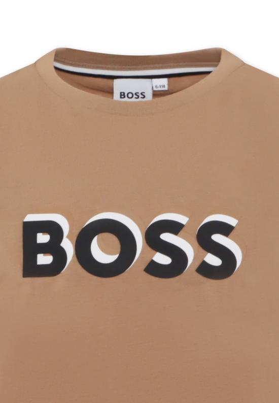 25SS [키즈] 보스 티셔츠 J50723 269 BROWN - BOSS