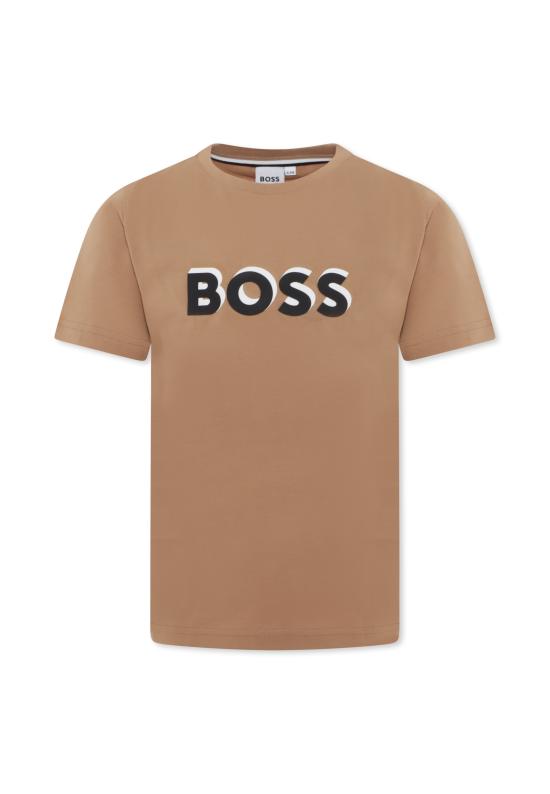 25SS [키즈] 보스 티셔츠 J50723 269 BROWN