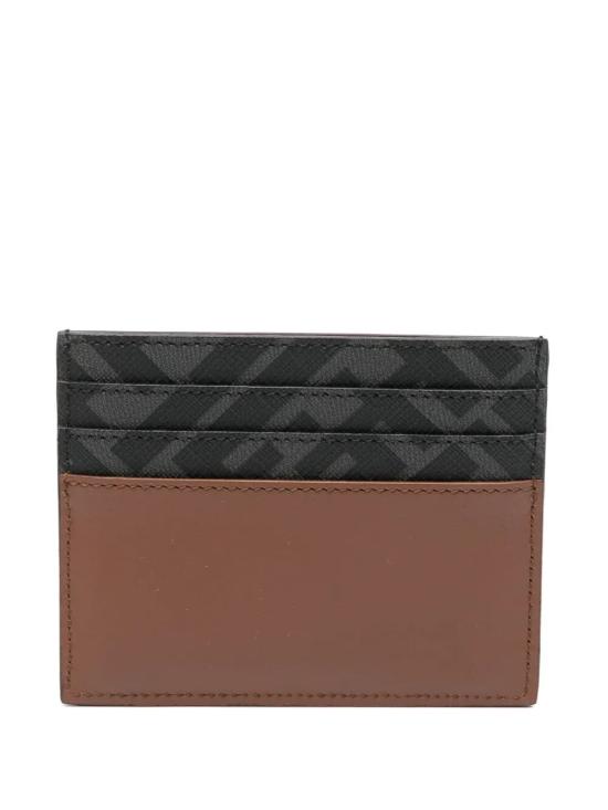 25FW 펜디 FF 스퀘어 카드 홀더 7M0164 AFF2 F1SCD DARK NUT NERO - FENDI