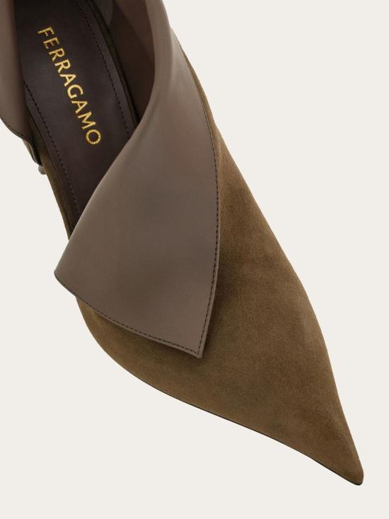 25SS 살바토레 페라가모 뮬/슬리퍼 01J875784092 CONCRETE - SALVATORE FERRAGAMO