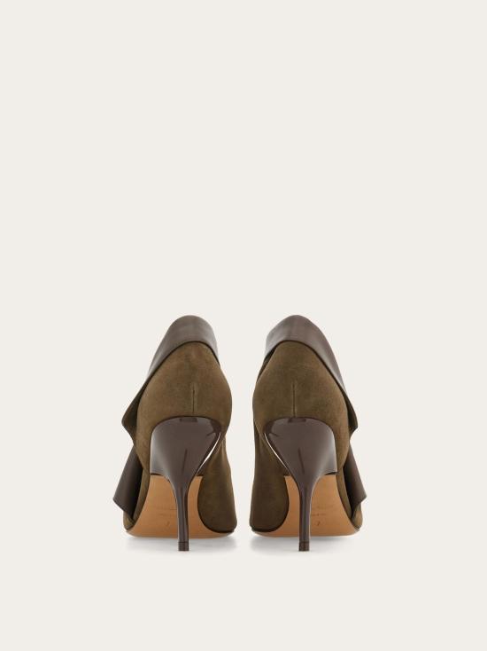 25SS 살바토레 페라가모 뮬/슬리퍼 01J875784092 CONCRETE - SALVATORE FERRAGAMO