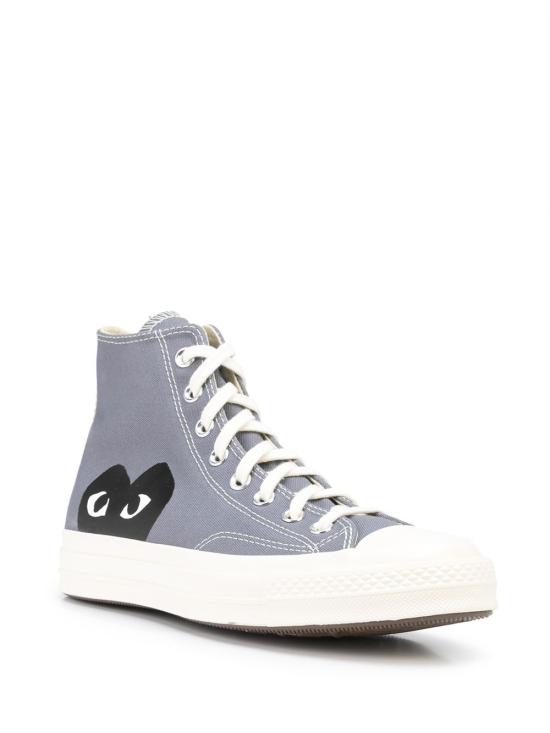 25SS 꼼데가르송 플레이 X 컨버스 스니커즈 P1K122 GREY - COMME DES GARCONS PLAY CONVERSE