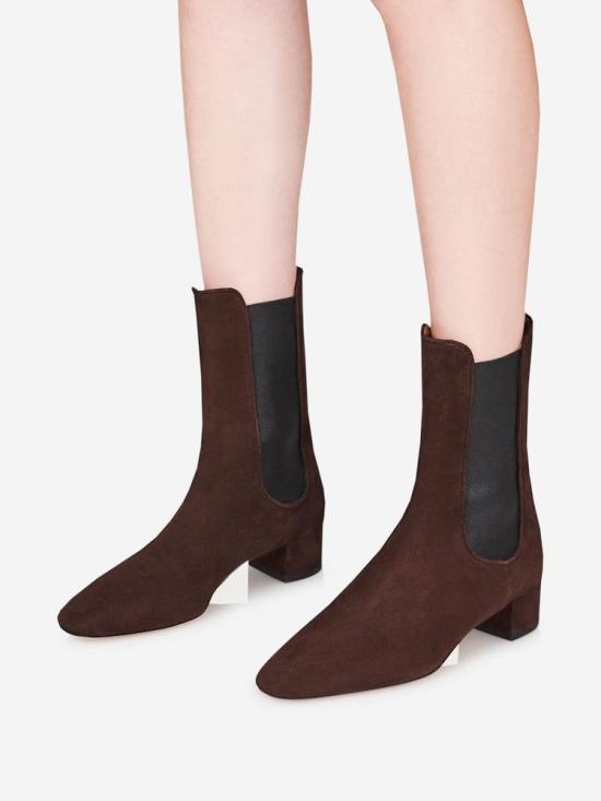  아쿠아주라 뮬/슬리퍼 LYOMIDB0SUEESPRESSO Brown - AQUAZZURA