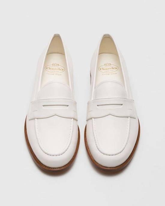 25SS 처치스 뮬/슬리퍼 DD0095F0ALLIVORY F0ALL IVORY - CHURCHS