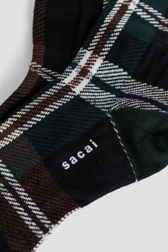 25SS 사카이 양말 250982SGREENNAVY GREEN NAVY - SACAI