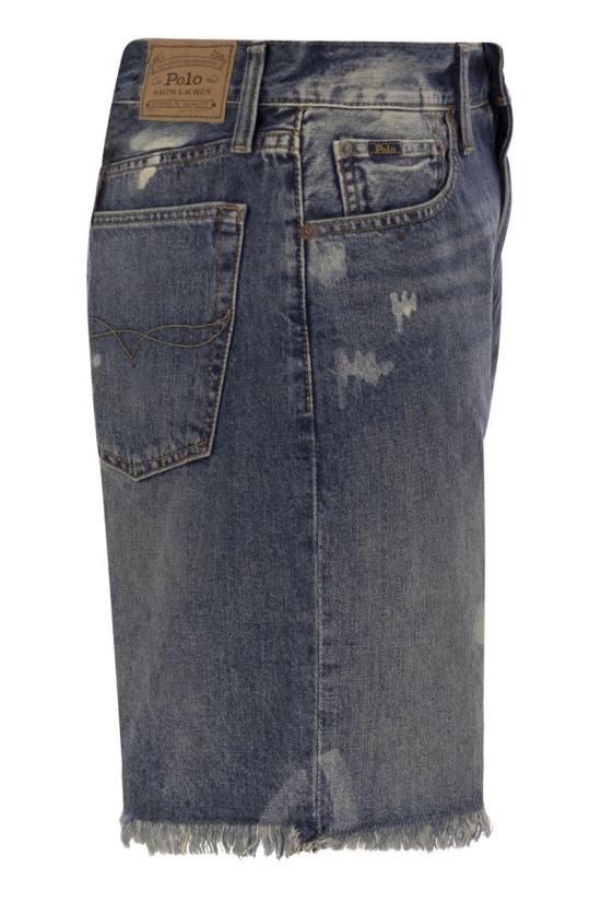 25SS 폴로 랄프로렌 데님 숏팬츠 710963278 001 DENIM - POLO RALPH LAUREN