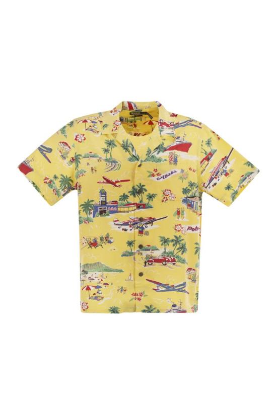 25SS 폴로 랄프로렌 반팔 셔츠 710964796 001 YELLOW