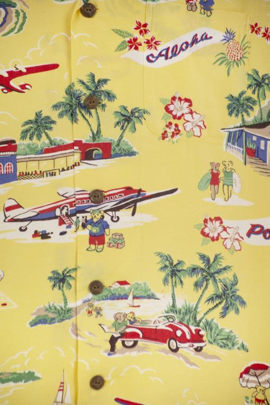 25SS 폴로 랄프로렌 반팔 셔츠 710964796 001 YELLOW - POLO RALPH LAUREN