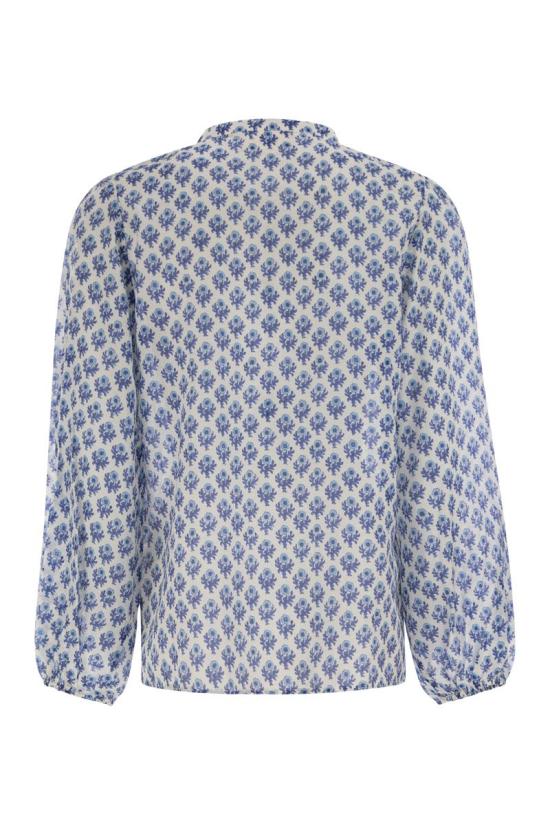 25SS 세인트바쓰 블라우스 HRP001 01318H BLUE - MC2 SAINT BARTH