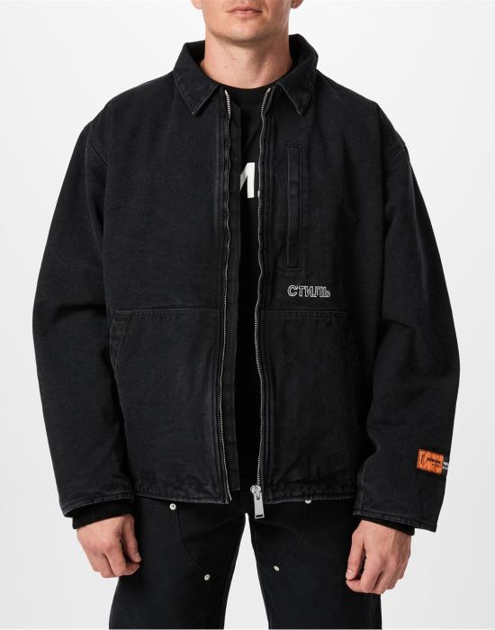 25SS 헤론 프레스톤 봄버 자켓 HMEA062S22FAB0011000 BLACK - HERON PRESTON