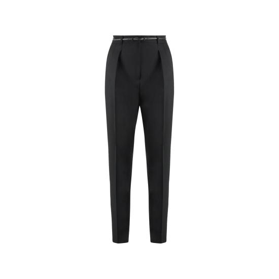 24FW 막스마라 스튜디오 스트레이트 팬츠 2426136042600PROSIT 005 Black BLACK