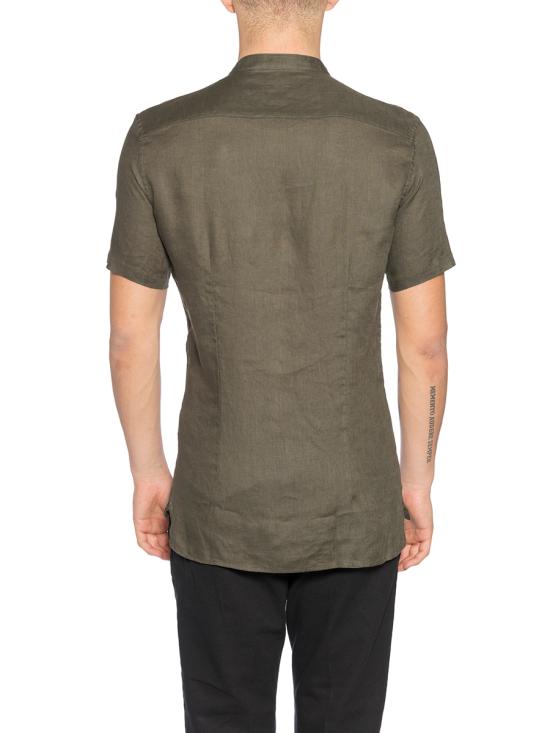  다니엘알렉산드리니 반팔 셔츠 GC6454R33933 GREEN - DANIELE ALESSANDRINI