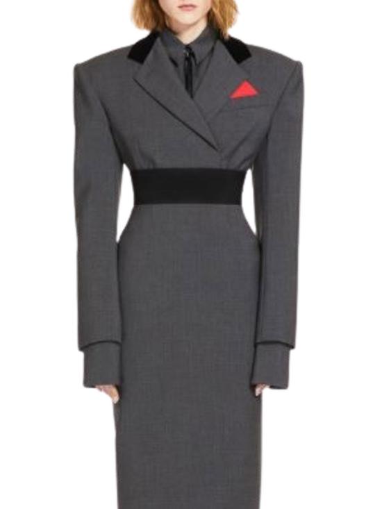 25FW 스포트막스 블라우스 2422116033600001 Grey - SPORTMAX