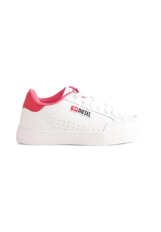 24FW [키즈] 디젤 스니커즈 BC0562 P6325 HA441 WHITE