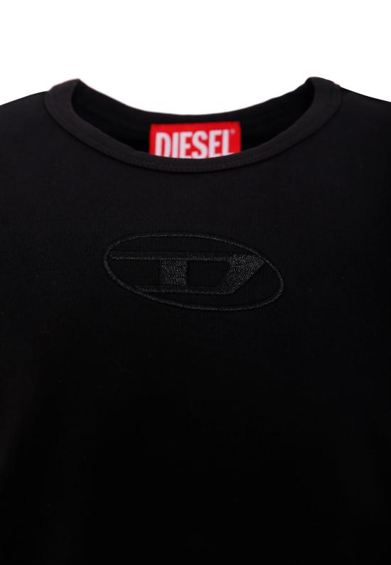 24FW [키즈] 디젤 티셔츠 J02036 0AFAA K900 BLACK - DIESEL