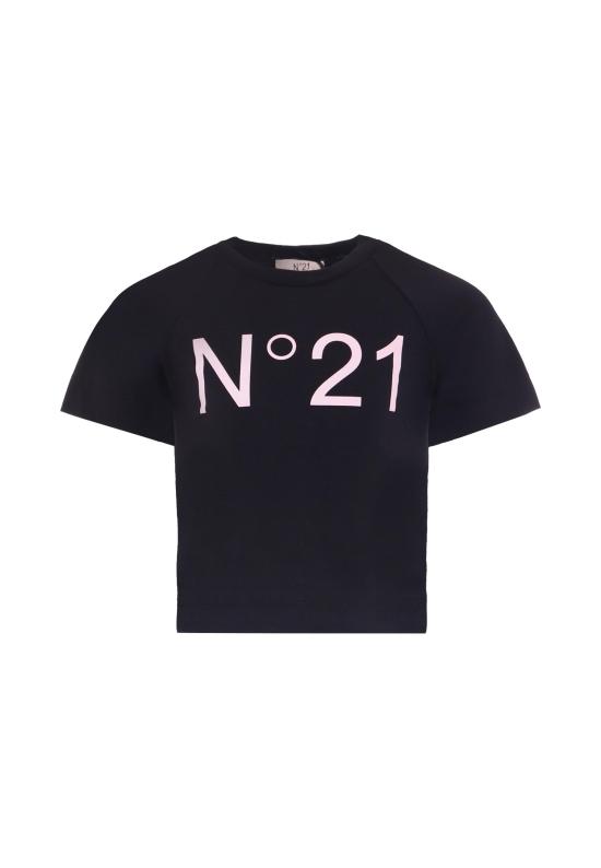 24FW [키즈] 누메로벤투노 티셔츠 N21978 N0153 0N900 BLACK