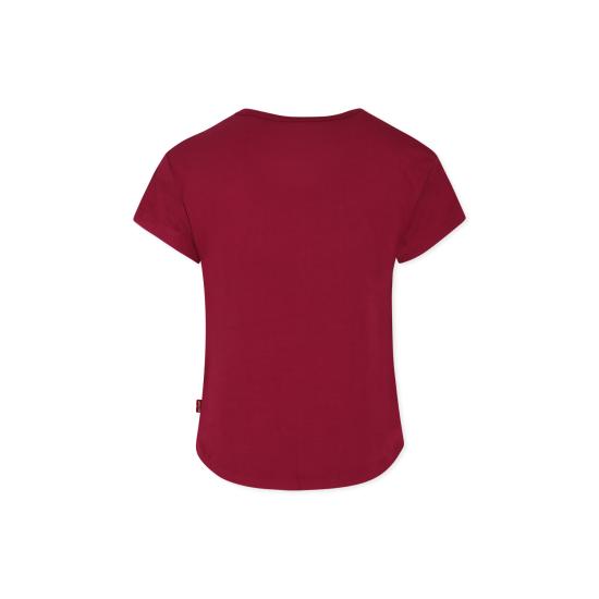 25FW [키즈] 리바이스 티셔츠 3EL035 P9Y BORDEAUX - LEVI'S