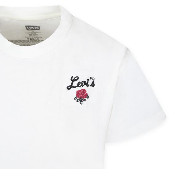 25FW [키즈] 리바이스 티셔츠 3EL489 W0E IVORY - LEVI'S