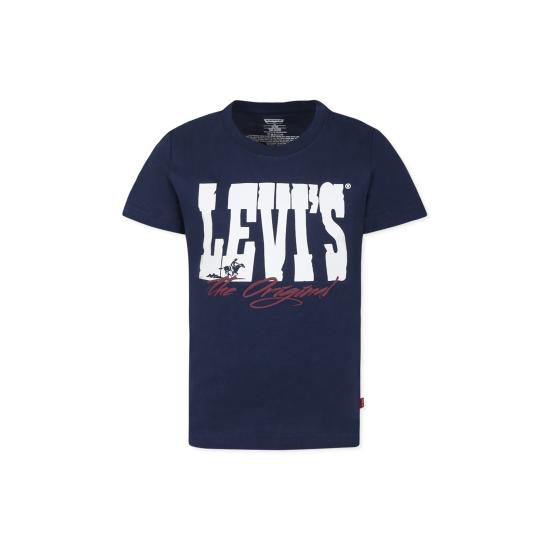 25FW [키즈] 리바이스 티셔츠 8EL444 C8D BLUE