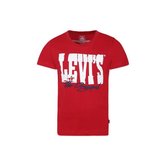 25FW [키즈] 리바이스 티셔츠 8EL444 R2F RED
