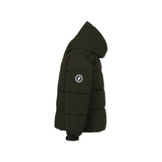 24FW [키즈] 세이브더덕 패딩 P31888B MATT19 50071 GREEN - SAVE THE DUCK