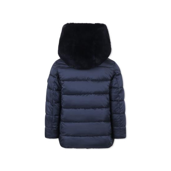 24FW [키즈] 세이브더덕 패딩 J40280G JADE19 90064 BLUE - SAVE THE DUCK