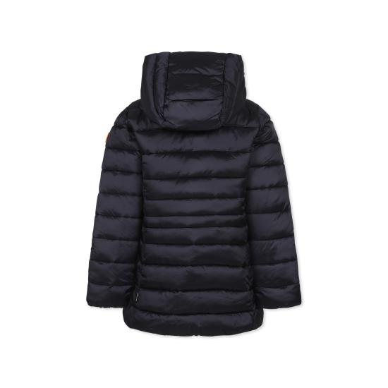 24FW [키즈] 세이브더덕 패딩 J47300G IRIS19 10000 BLACK - SAVE THE DUCK