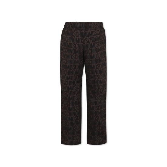 24FW [키즈] 모스키노 쇼츠/버뮤다 HUP07S M0F14 86196 BROWN - MOSCHINO