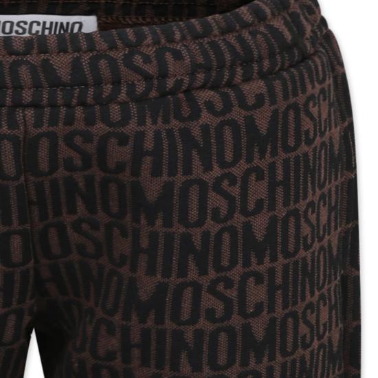 24FW [키즈] 모스키노 쇼츠/버뮤다 HUP07S M0F14 86196 BROWN - MOSCHINO