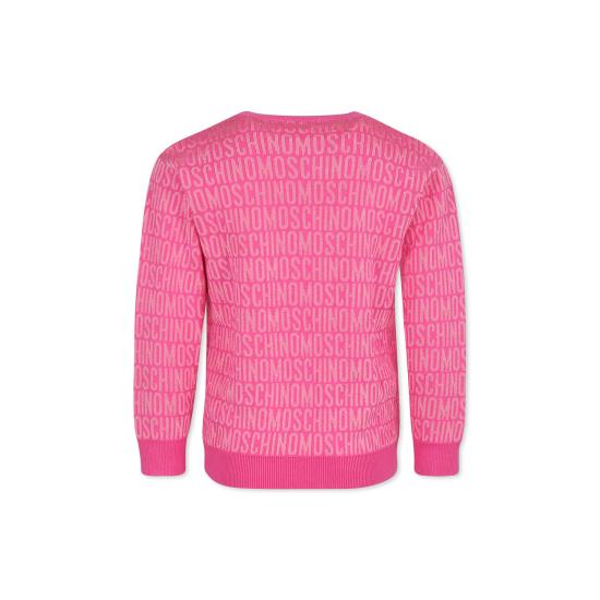 24FW [키즈] 모스키노 티셔츠 HTW00J LHE58 86197 PINK - MOSCHINO