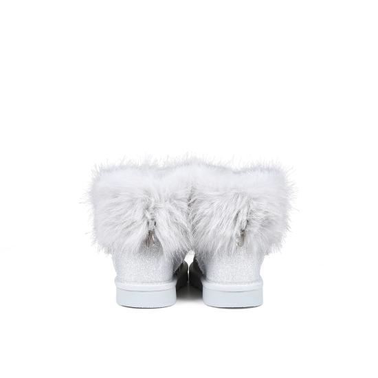 24FW [키즈] 모나리자 미들 부츠 83D001 4F07 0075 SILVER - MONNALISA