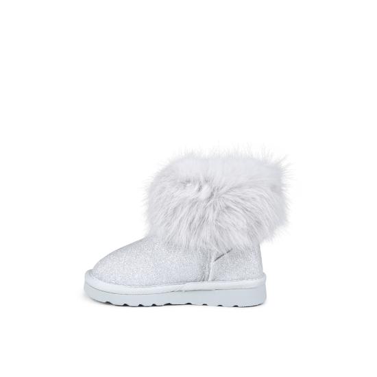 24FW [키즈] 모나리자 미들 부츠 83D001 4F07 0075 SILVER - MONNALISA