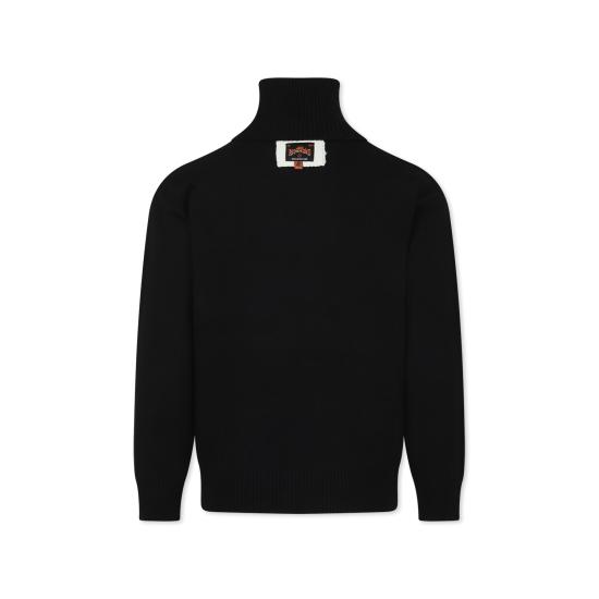 24FW [키즈] 리치몬드 터틀넥 니트 RBA24104LU BLACK - RICHMOND