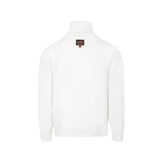 24FW [키즈] 리치몬드 터틀넥 니트 RBA24104LU OFF WHITE - RICHMOND