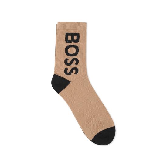 24FW [키즈] 보스 발목 양말 J51577 09B BEIGE - BOSS