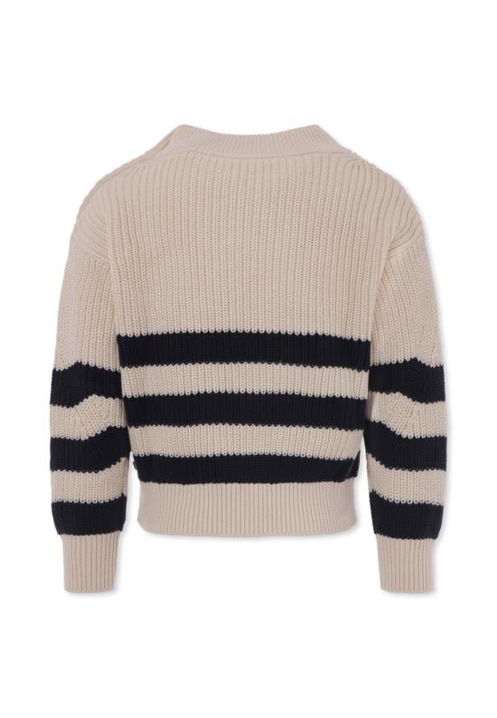 24FW [키즈] 쁘띠바또 풀오버 A0AVS 01 IVORY - PETIT BATEAU