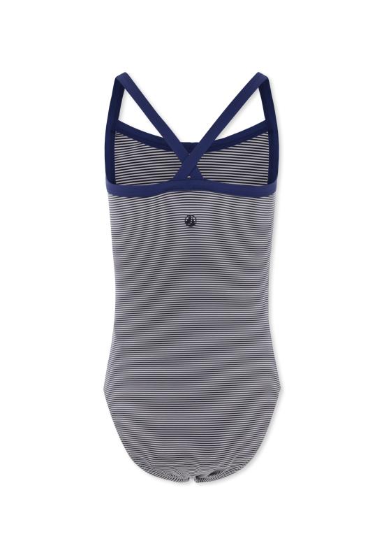 25FW [키즈] 쁘띠바또 원피스 수영복 A09L2 MED MA 01 BLUE - PETIT BATEAU