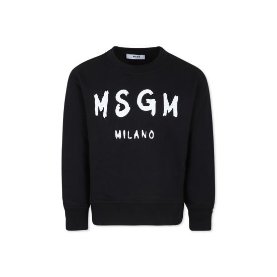 25FW [키즈] 엠에스지엠 티셔츠 F4MSJUSW291 110 BLACK