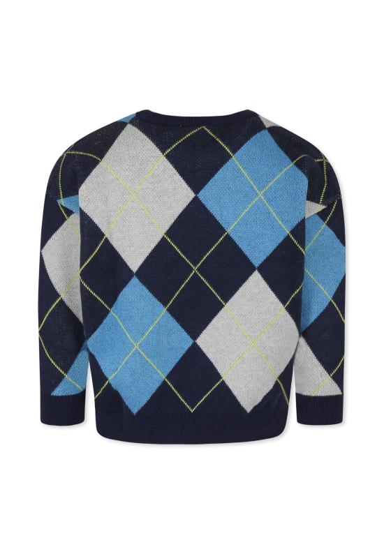 24FW [키즈] 라코스테 풀오버 AJ2485 QRN BLUE - LACOSTE