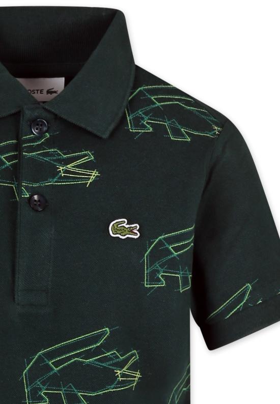 24FW [키즈] 라코스테 폴로 셔츠 PJ5663 DCJ GREEN - LACOSTE
