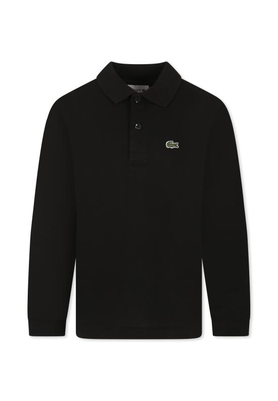 25FW [키즈] 라코스테 폴로 셔츠 PJ8915 031 BLACK