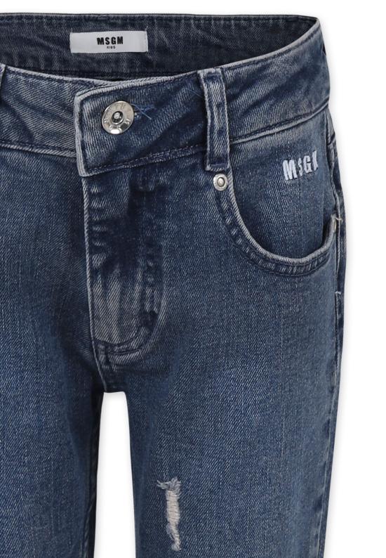 24FW [키즈] 엠에스지엠 진 F4MSJBDP128 126 BLUE - MSGM
